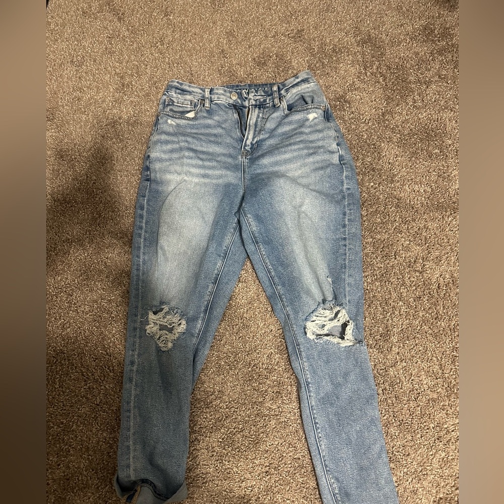 American eagle curvy mom jeans